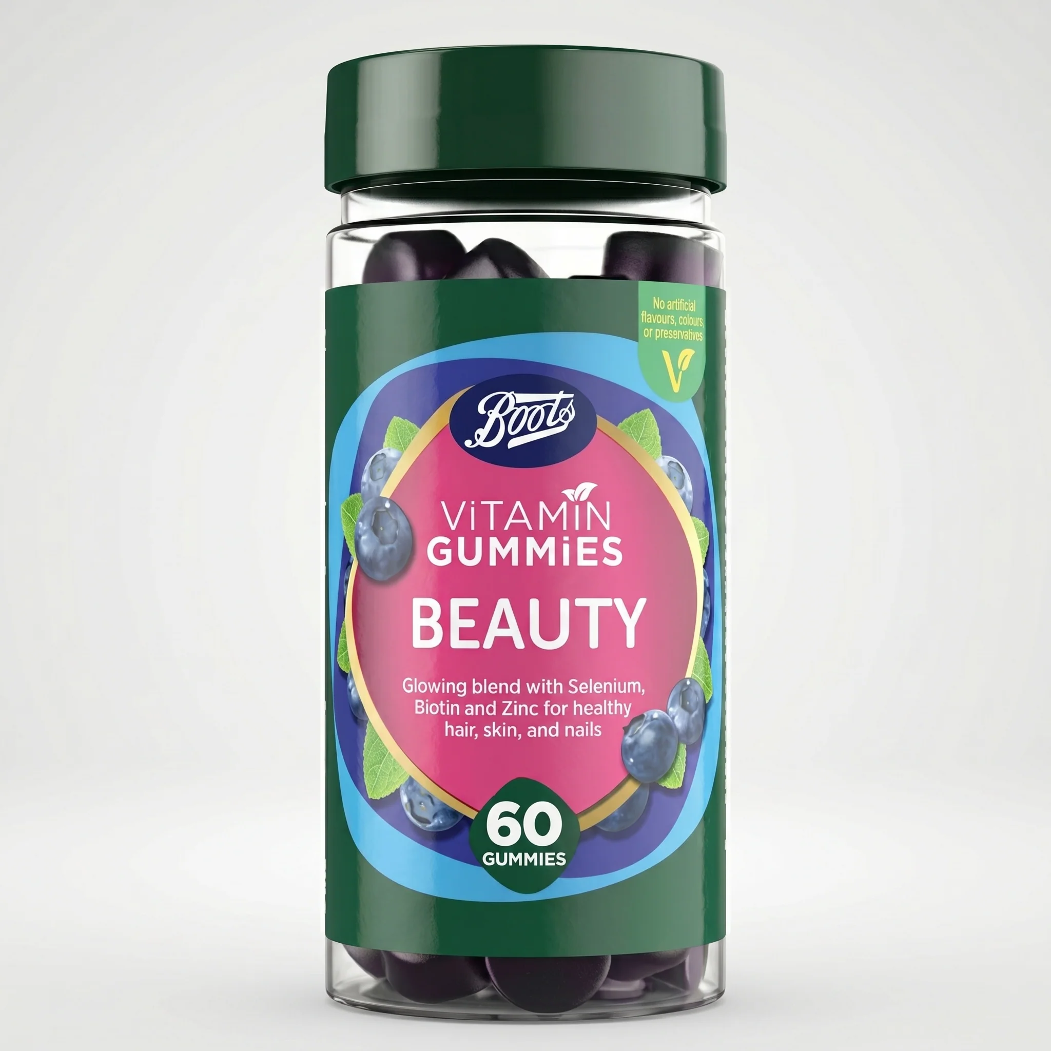 Boots Vitamin Blueberry Beauty - 60 Gummies