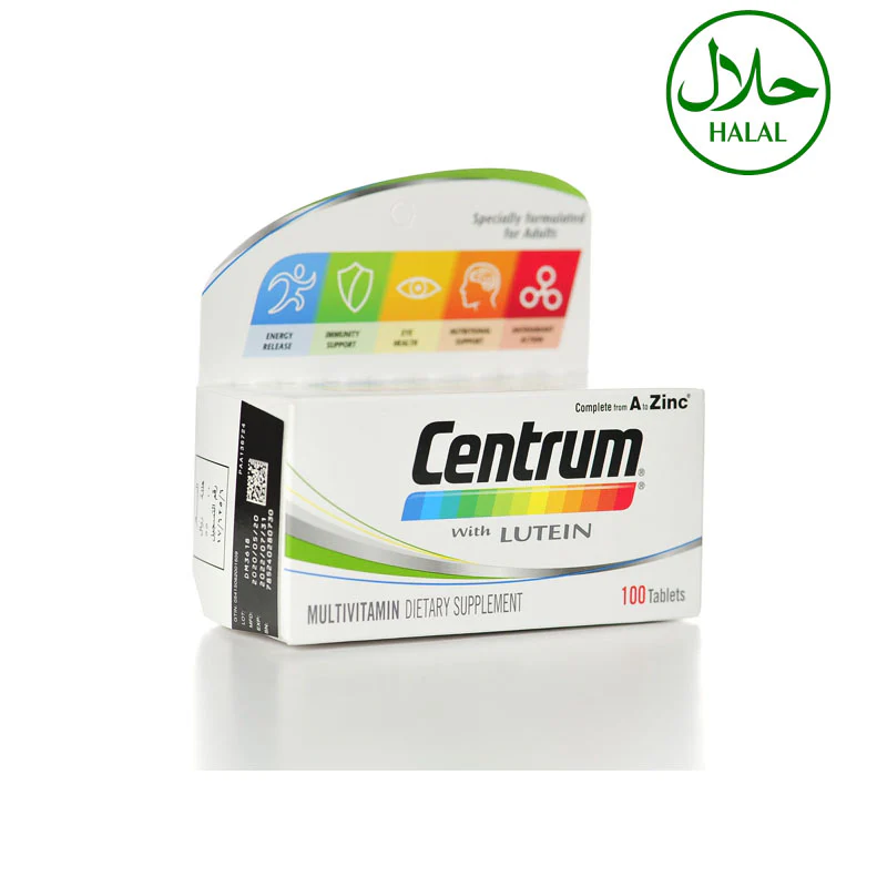 Halal Centrum lutein 100 tabs