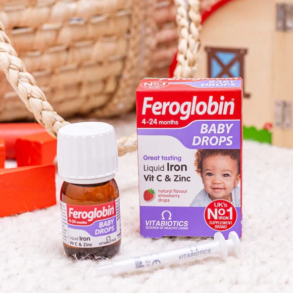 Vitabiotics Feroglobin Baby Drops - Image 3